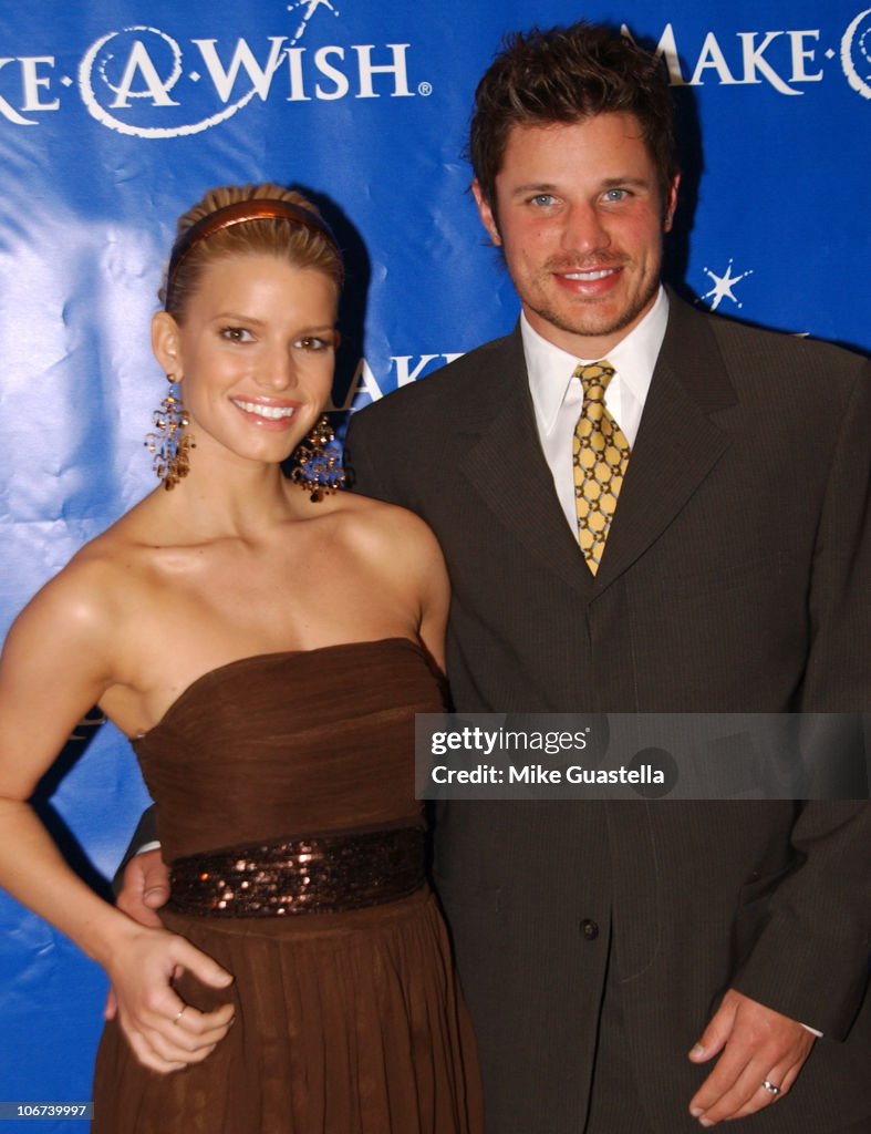Make-A-Wish Foundation Honors Nick Lachey and CBS at "Wish Night 2004" Awards Dinner - Arrivals and Awards