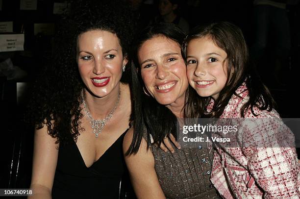 Shannon Factor, Mimi Rogers and Lucy Rogers-Ciaffa