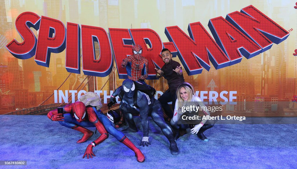 World Premiere Of Sony Pictures Animation And Marvel's "Spider-Man: Into The Spider-Verse" - Arrivals