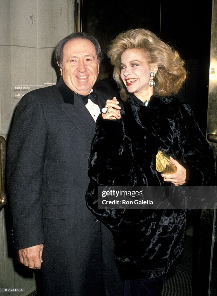 Perry R. Bass Lynn Wyatt and husband Oscar during Perry Bass and Nancy Lee Bass ...