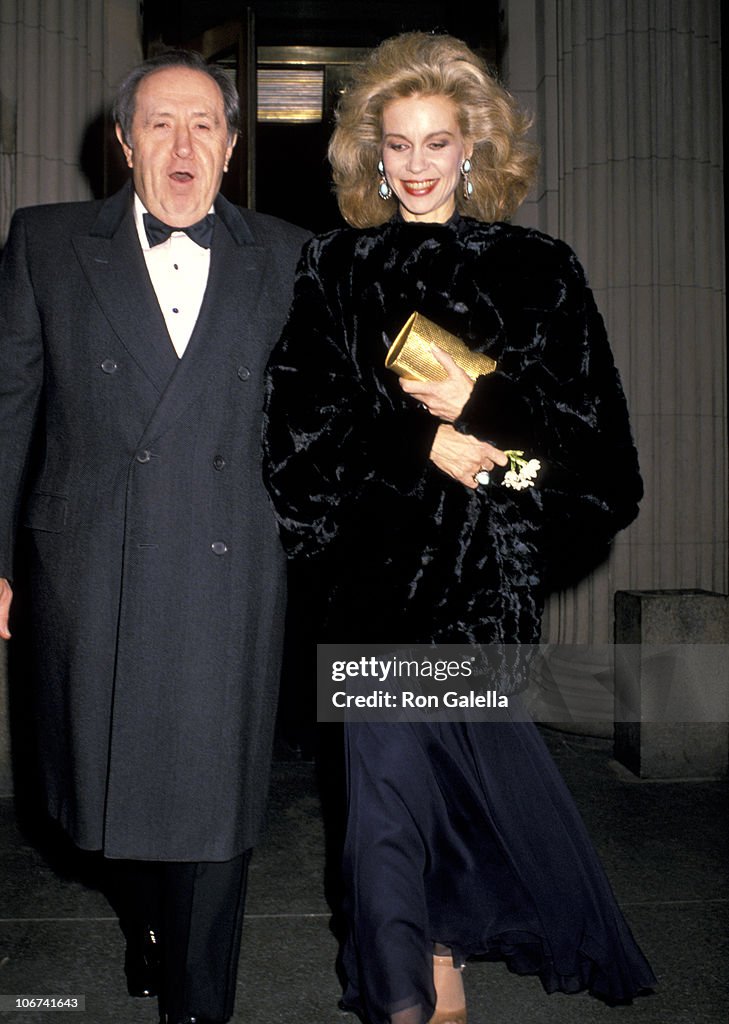 Perry R. Bass Lynn Wyatt and husband Oscar during Perry Bass and Nancy Lee Bass ...