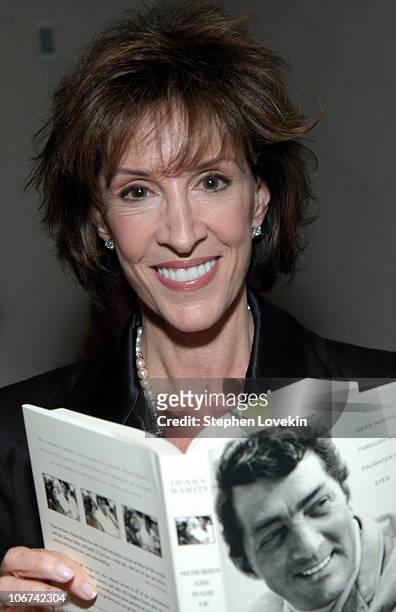 Deana Martin during Deana Martin Celebrates the Publication of her New Book "Memoirs Are Made Of This" at Chambers Hotel in New York City, New York,...