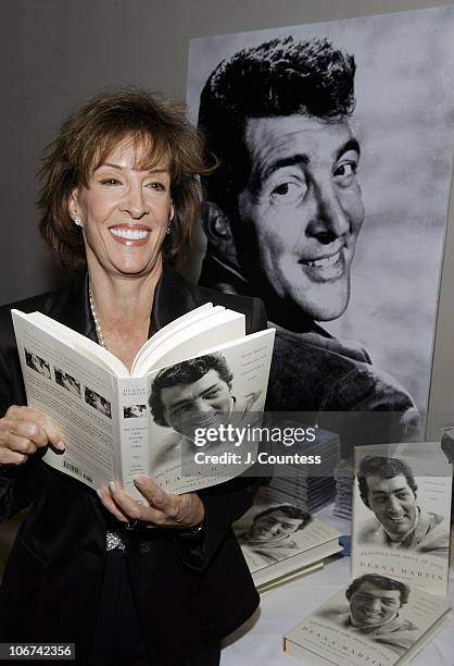 Deana Martin with her new book, "Memories are Made of This"