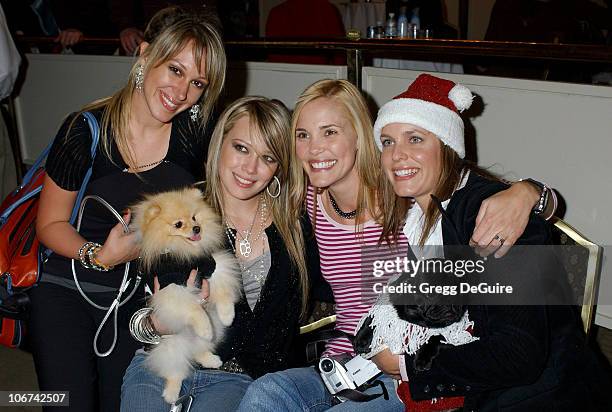 Haylie Duff, Hilary Duff, Leslie Bibb and Arianne Zuker