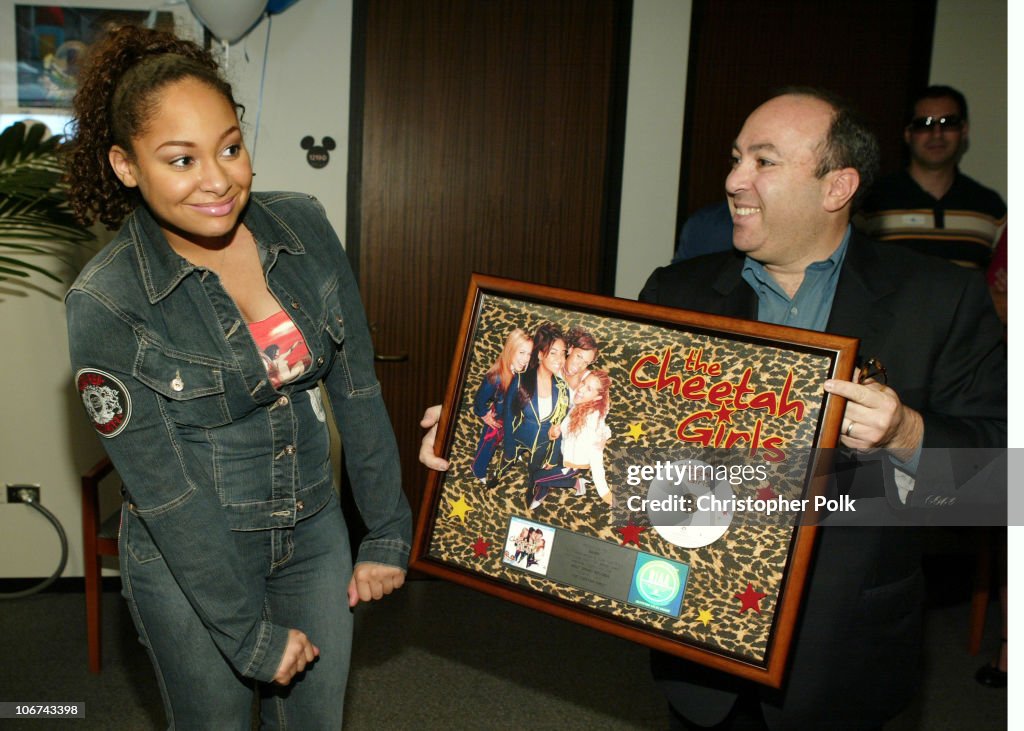 Raven Celebrates Her Platinum Album "The Cheetah Girls"