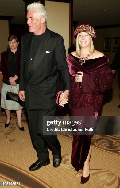 Barbra Streisand during Barbra Streisand Recieves Humanitarian Award at The Human Rights Campaign Annual Gala at Century Plaza Hotel in Century City,...