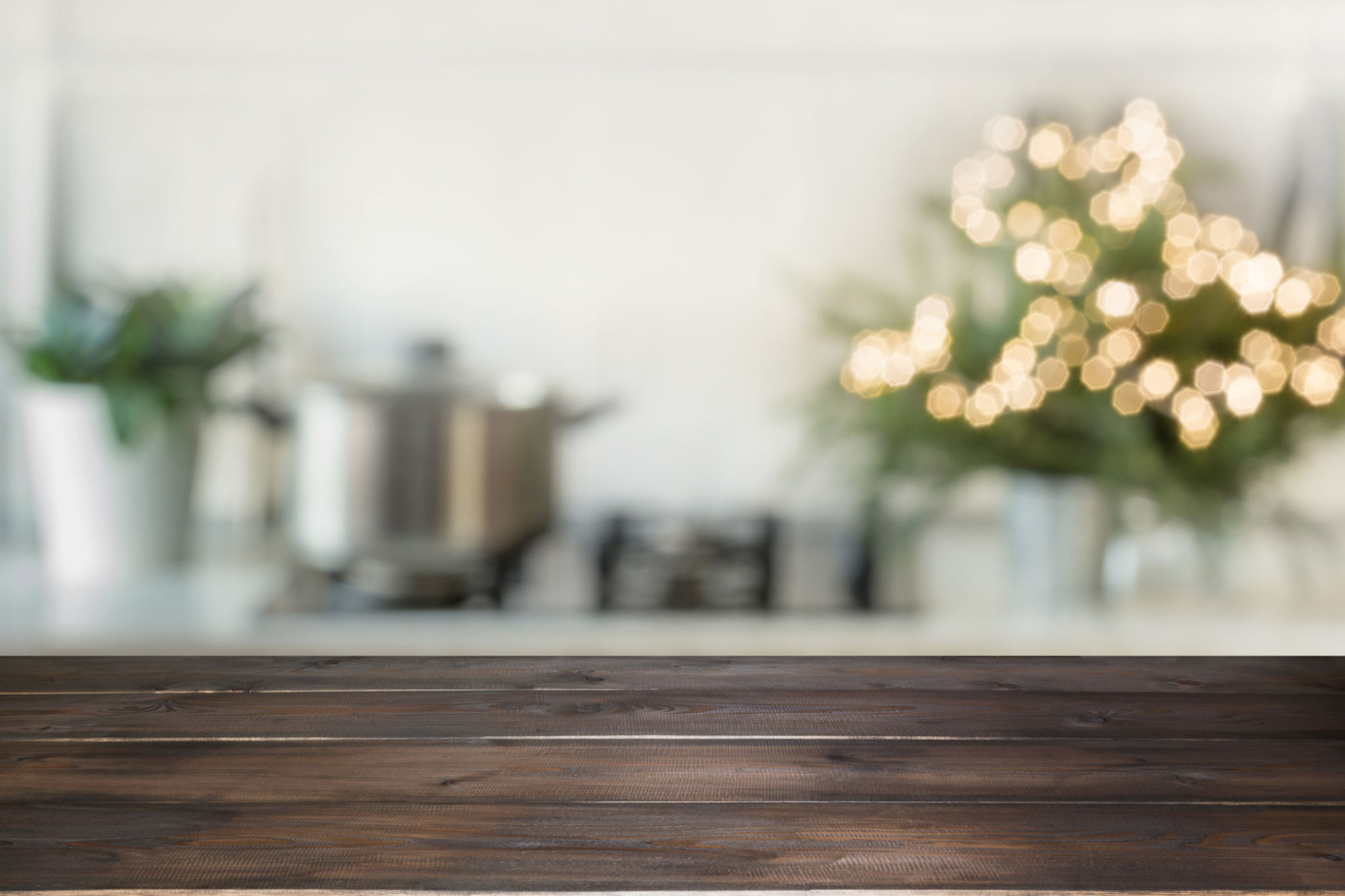 winter kitchen