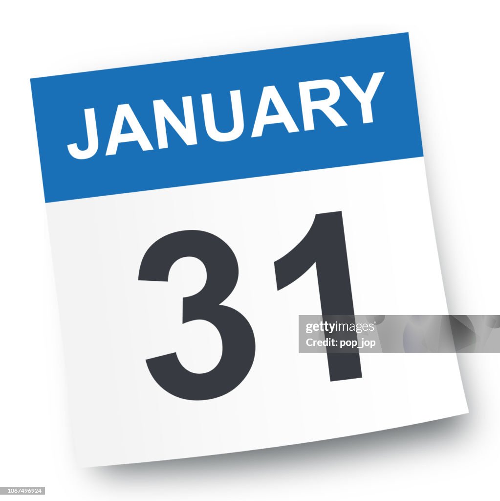 January 31 - Calendar Icon