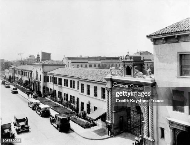 The Studios Of The Cinematographic Production Company Paramount Pictures, In Hollywood In The 1930'S.