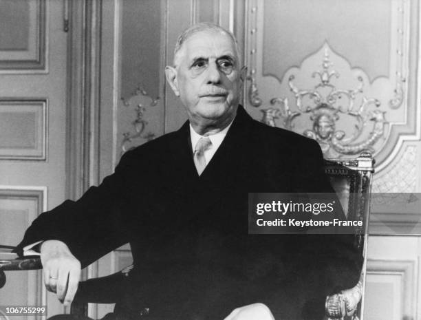 General Charles De Gaulle, 1968