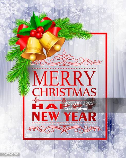 happy holiday - rustic white wood christmas background stock illustrations