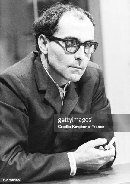Jean Luc Godard At Radio Luxembourg. September 1967
