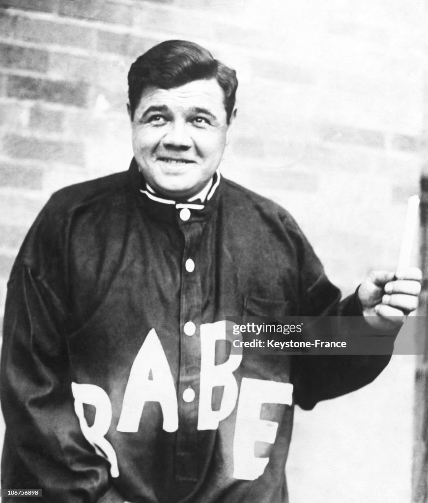 Babe Ruth, Baseball. 1930