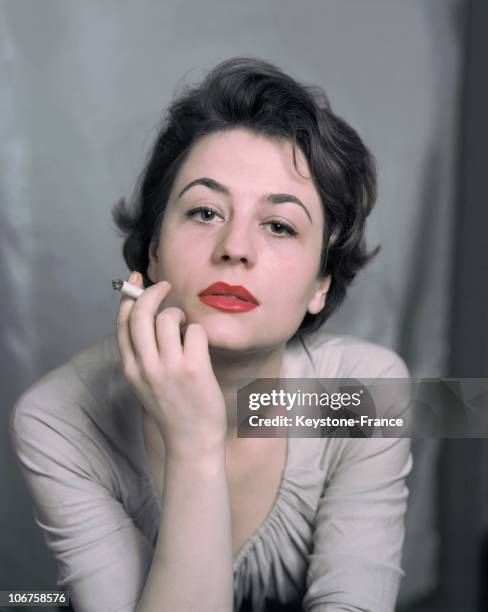 Circa 1955: French Actress Annie Girardot