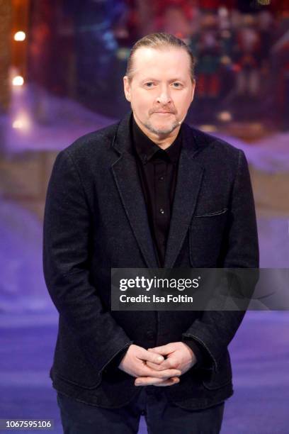 Joey Kelly during the annual tv show 'Das Adventsfest der 100.000 Lichter' on December 1, 2018 in Suhl, Germany.