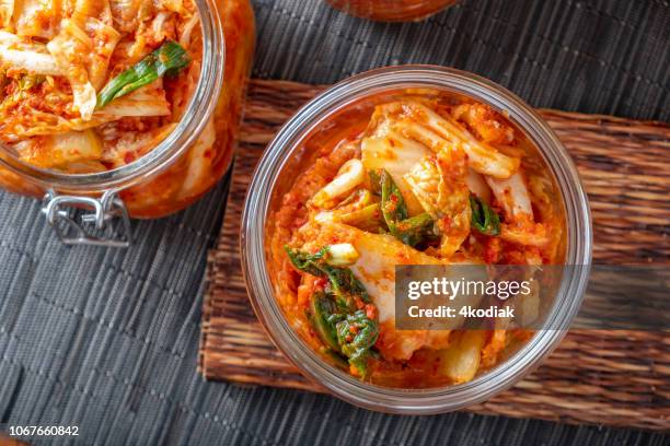 hemmagjord kimchee - jäst bildbanksfoton och bilder