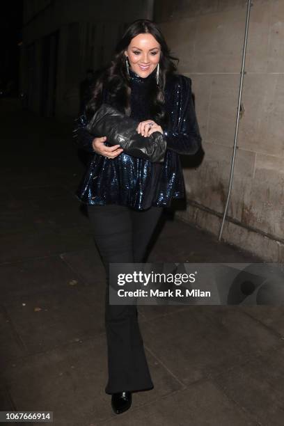 Martine McCutcheon attending Phil Turners 50th Birthday at Proud Embankment on November 14, 2018 in London, England.