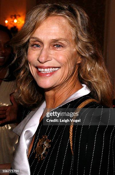 Lauren Hutton attends the Knock-Out Abuse Against Women 17th Annual Fundraiser at the Ritz-Carlton Hotel on November 11, 2010 in Washington, DC.