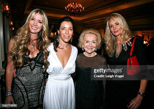 Sarah Guinan Nixon, Agnes Nixon and Jill Sorenson attend the Knock-Out Abuse Against Women 17th Annual Fundraiser at the Ritz-Carlton Hotel on...