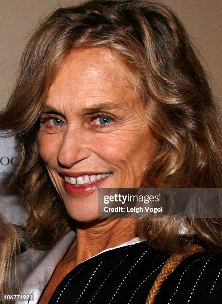 Lauren Hutton attends the Knock-Out Abuse Against Women 17th Annual Fundraiser at the Ritz-Carlton Hotel on November 11, 2010 in Washington, DC.