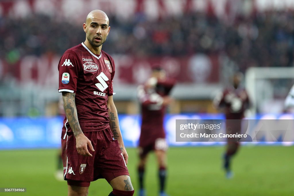 Simone Zaza of Torino FC   during the Serie A football match...