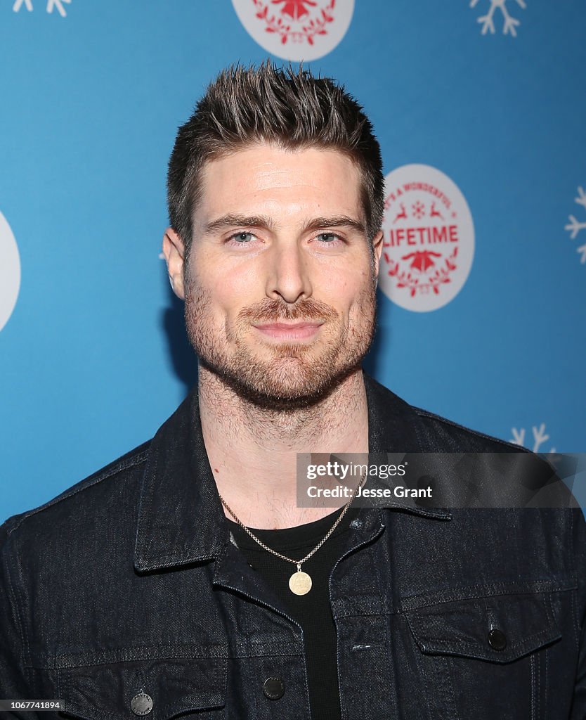 In Celebration Of “It’s A Wonderful Lifetime,” Stars Of The Network’s Christmas Movies Attend The VIP Opening Night Of The Life-sized Gingerbread House