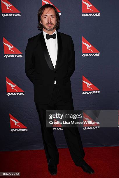 Marc Newson arrives at Qantas's 90th anniversary gala dinner at the Qantas Sydney jet base on November 12, 2010 in Sydney, Australia.