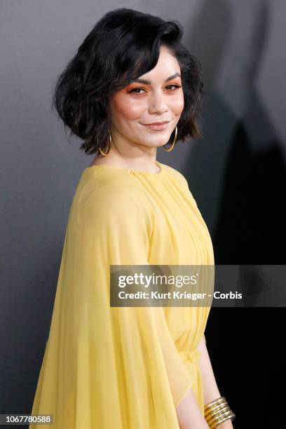 Vanessa Hudgens arrives at the The Art Of Elysium's 11th Annual Celebration - Heaven on January 6, 2018 in Santa Monica, California.