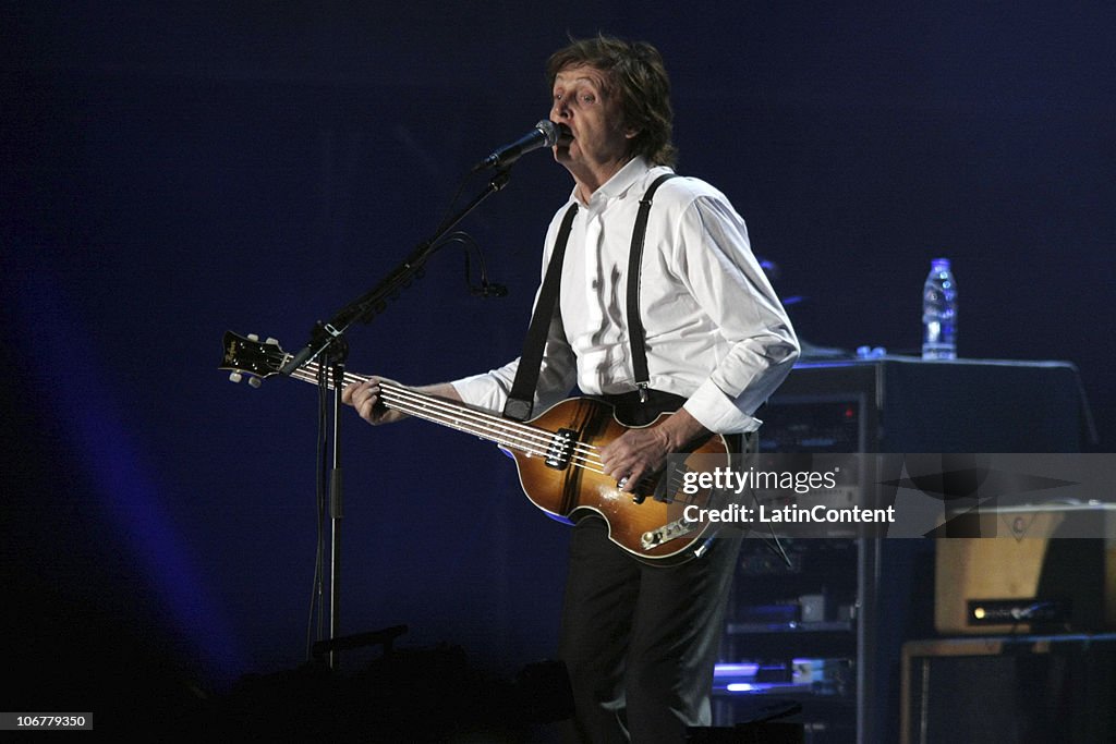 Paul McCartney Plays In Buenos Aires