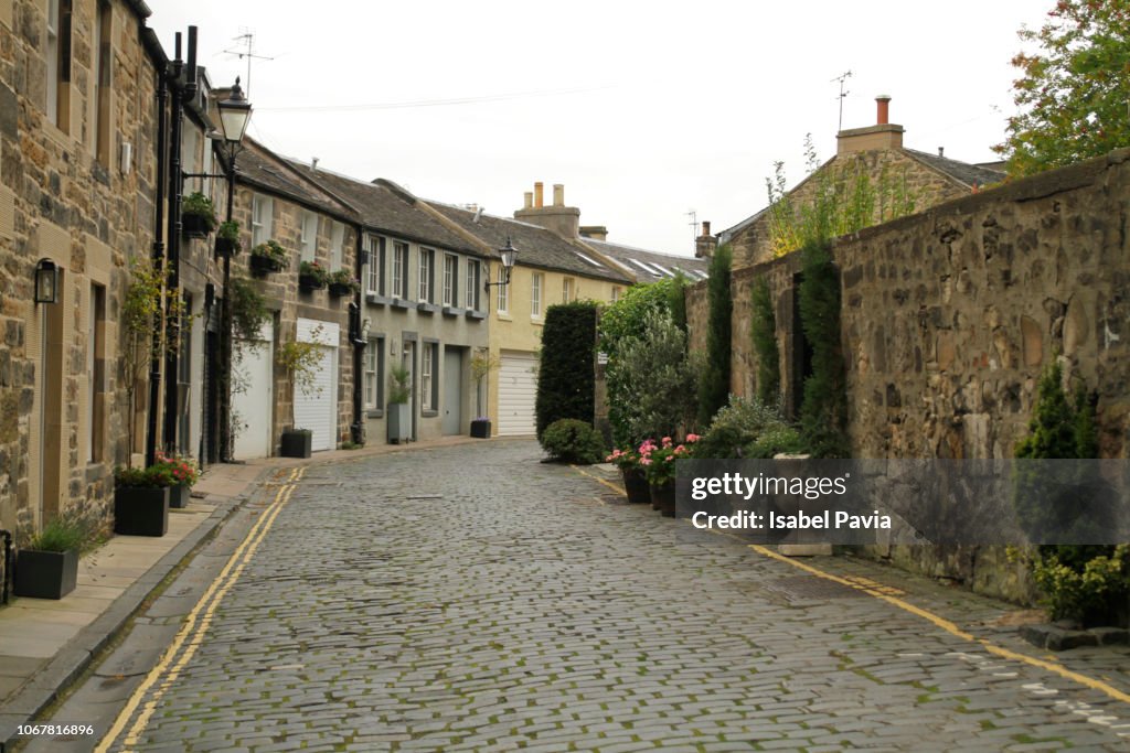 Circus Lane Street, Edinburgh, Scotland