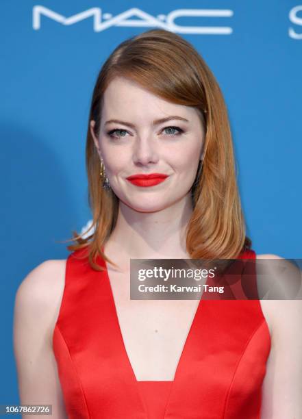 Emma Stone attends the 21st British Independent Film Awards at Old Billingsgate on December 2, 2018 in London, England.