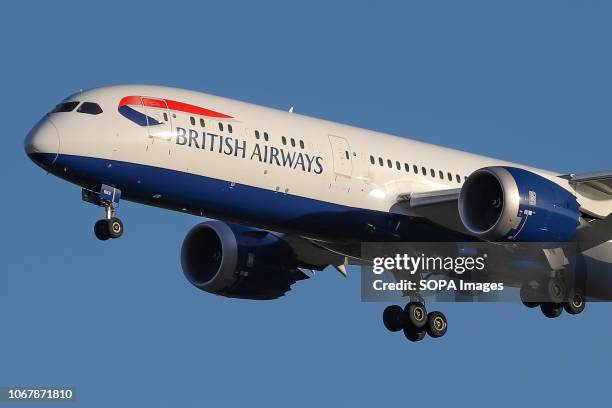 Ba169 161 British Airways Boeing 787 9 Dreamliner Stock Photos, High-Res ...