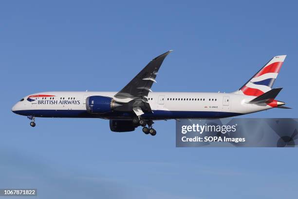 Ba169 Boeing 787 9 Dreamliner Photos and Premium High Res Pictures - Getty Images