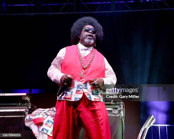 Afroman performs in concert during the Texas Ballpark Tour at The Dell Diamond on December 2, 2018 in Round Rock, Texas.