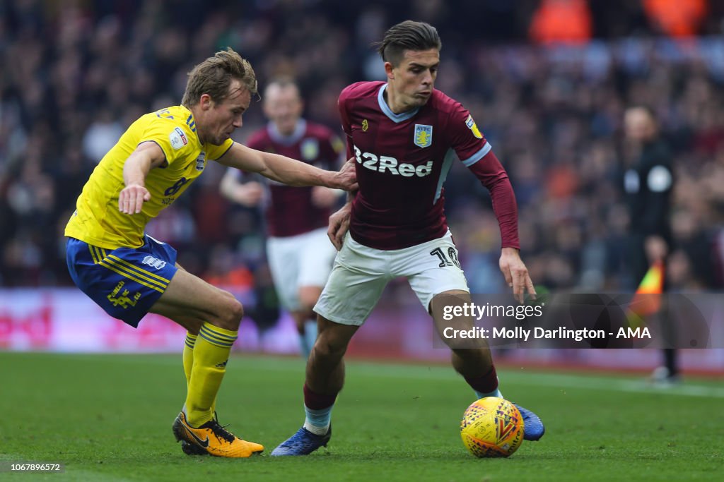 Aston Villa v Birmingham City - Sky Bet Championship