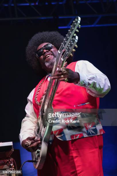 Rapper Afroman performs onstage during the Texas Ballpark Tour at Dell Diamond on December 2, 2018 in Round Rock, Texas.