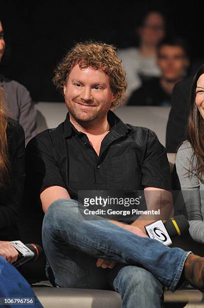 Actor Patrick Gilmore attends the Innerspace Stargate Universe Special at the Masonic Temple on November 12, 2010 in Toronto, Canada.