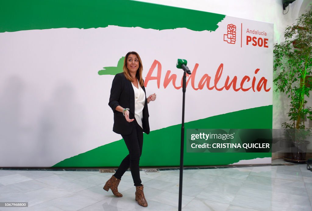 SPAIN-POLITICS-VOTE-ANDALUSIA-PSOE