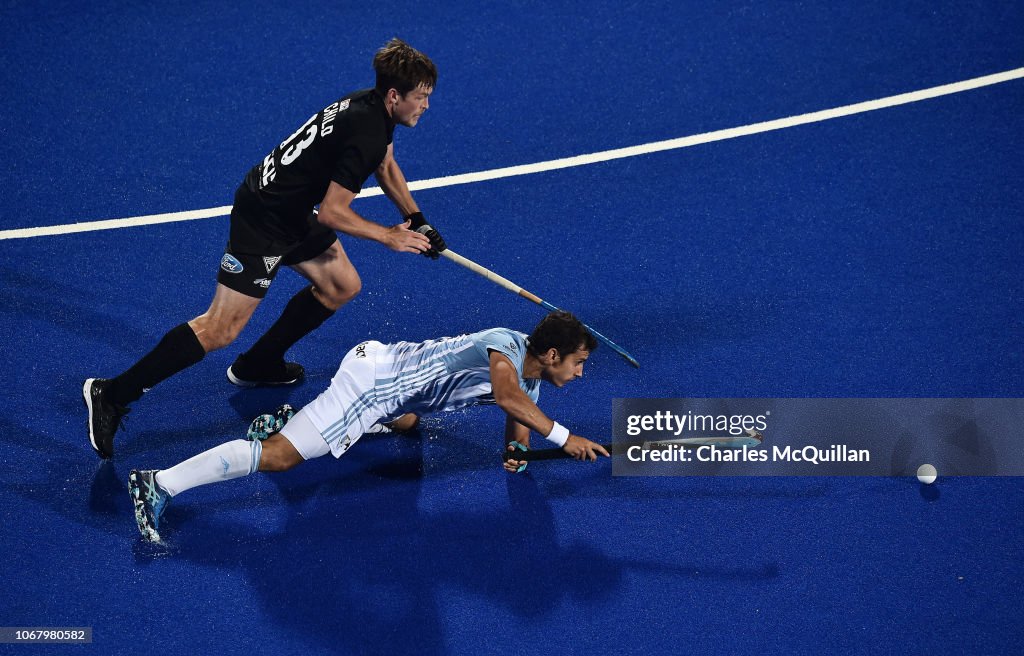 New Zealand v Argentina - FIH Men's Hockey World Cup