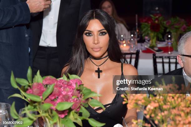 Kim Kardashian West attends 2018 LACMA Art + Film Gala honoring Catherine Opie and Guillermo del Toro presented by Gucci at LACMA on November 3, 2018...