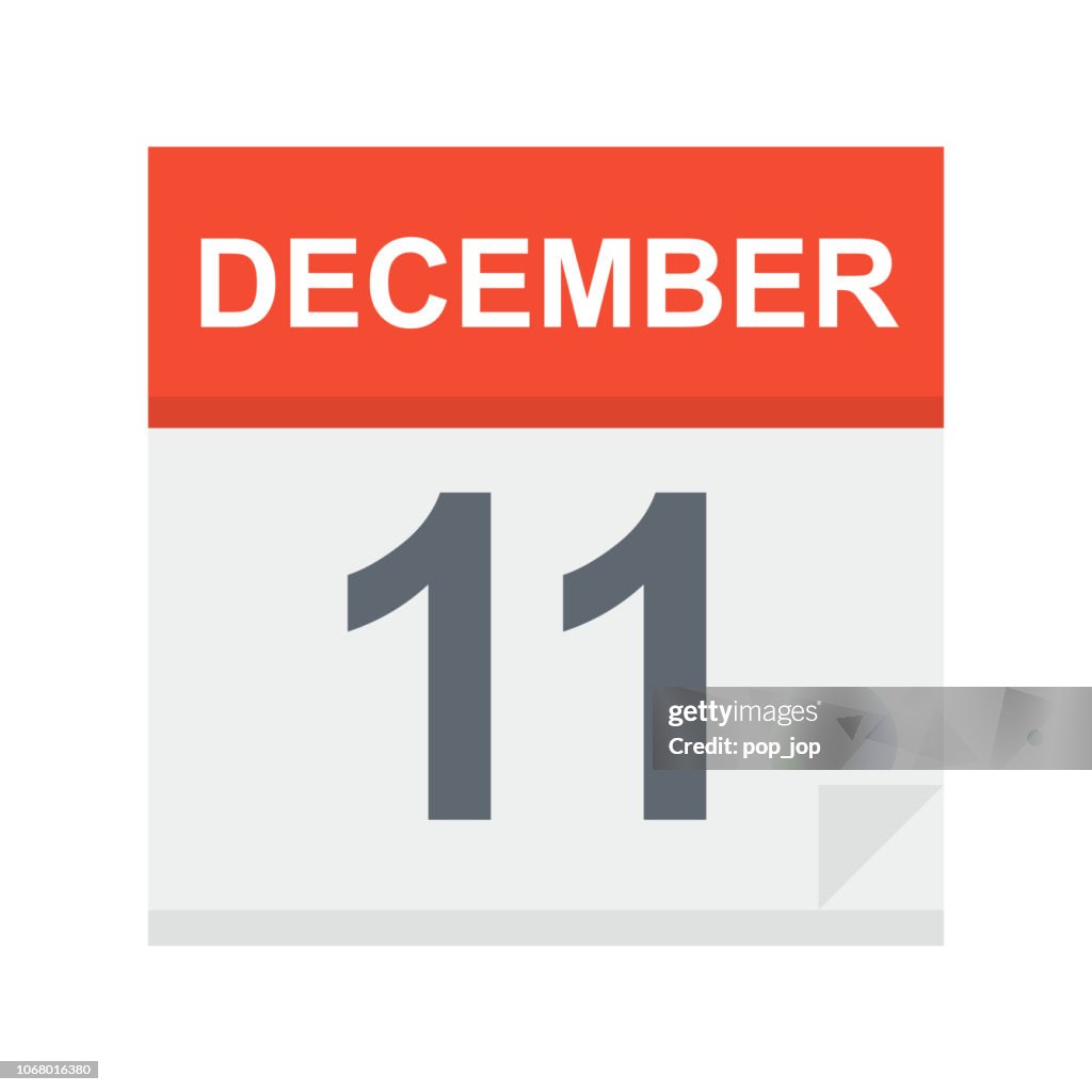 December 11 - Calendar Icon