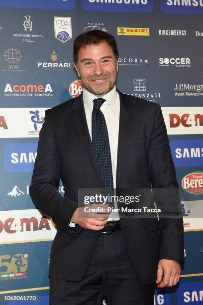 Antonio Rossi attends the 'Oscar Del Calcio AIC' Italian Football Awards on December 3, 2018 in Milan, Italy.