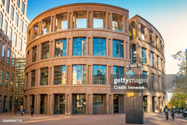 vancouver public library in downtown vancouver british columbia canada - public library stock pictures, royalty-free photos & images