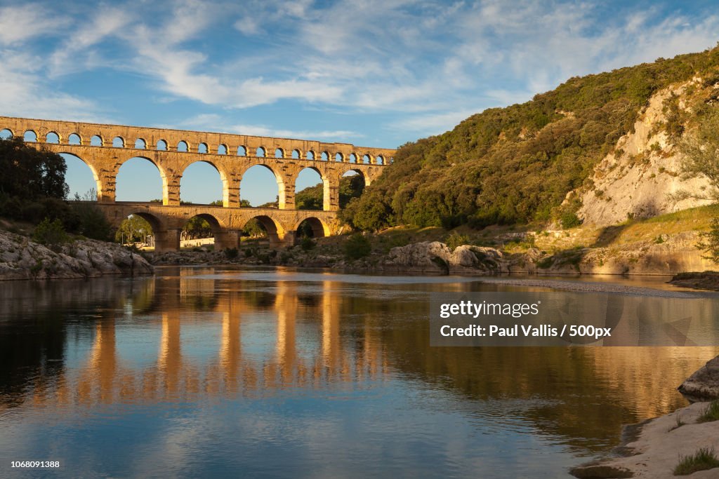 Pont du Gard, Gardon bridge, France