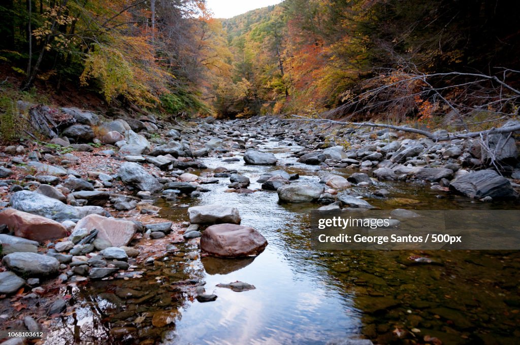 Diminishing perspective of stream