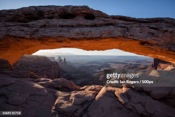 moab, united states - mesa arch stock pictures, royalty-free photos & images