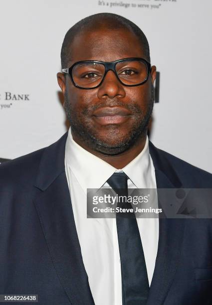 Director Steve McQueen attends the 2018 SFFILM Awards Night to recieve the Irving M. Levin Award for Film Direction at Palace Of Fine Arts Theater on...