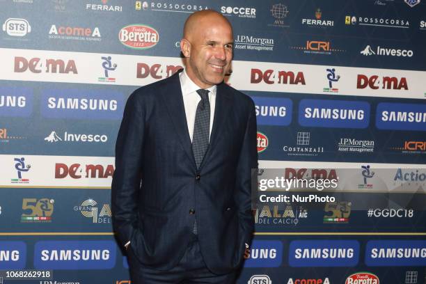 Luigi Di Biagio at 'Oscar Del Calcio AIC' Italian Football Awards photocall in Milano, Italy, on December 03 2018