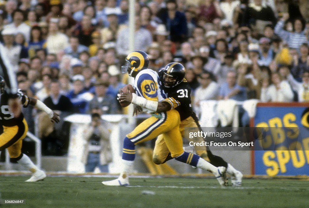 January 20, 1980: Super Bowl XIV - Pittsburgh Steelers v Los Angeles Rams