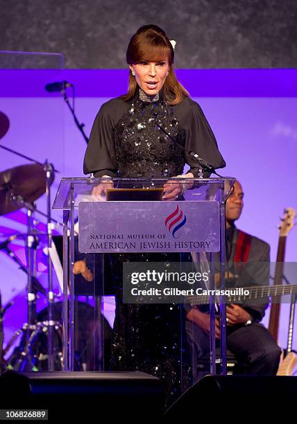 Caroline Kimmel attends the National Museum of American Jewish History opening gala hosted by Jerry Seinfeld and Bette Midler at National Museum of...